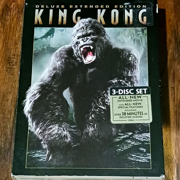 KING KONG Deluxe Extended Edition on DVD - Picture 1 of 2